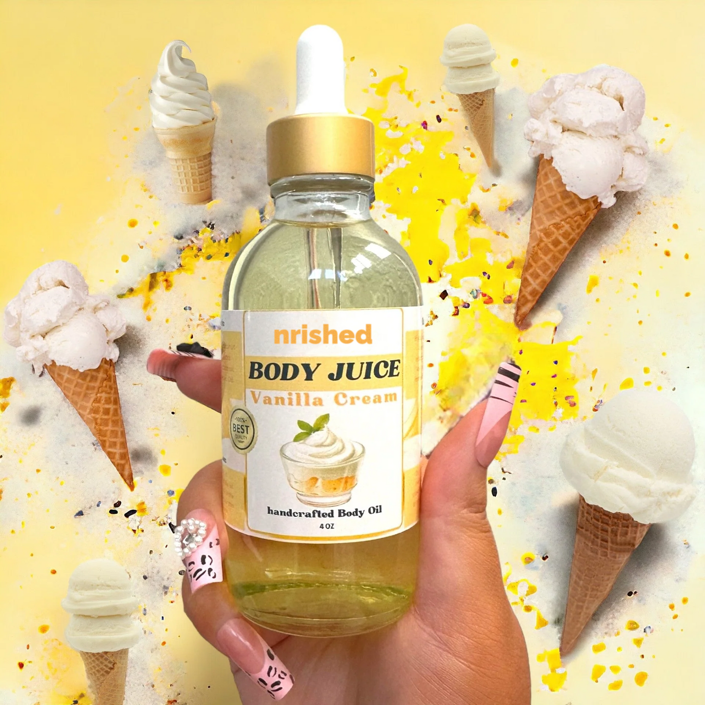 Nrished Body Juice Oil